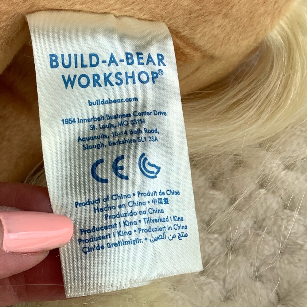 Build A Bear Workshop Plush Horses and Hearts Riding Club Palomino Horse Pony - Picture 13 of 16